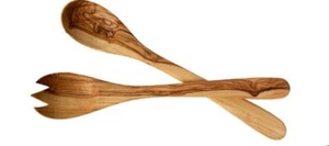 Salatbesteck aus Olivenholz 2teiig - Bild 1 von 1