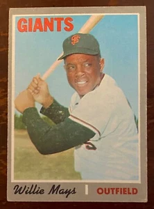 WILLIE MAYS ๐ฅ 1970 Topps #600 ๐ฅ Authentic Vintage Card ๐ฅ - Picture 1 of 4