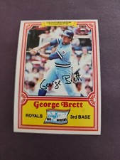 1981 Topps Drake's Big Hitters #5 George Brett Kansas City KC Royals