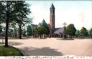 The Circle, Buffalo New York Postcard Undivided Back 1906 - Picture 1 of 2
