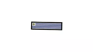 Patch printed embroidered travel souvenir biker backpack flag uruguay - Picture 1 of 1
