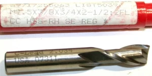 Up To 4 New Regal 9.5mm 2 Flute HSS End Mills 55063 - Picture 1 of 1