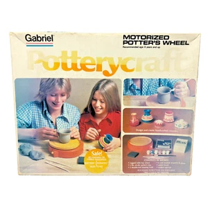 Gabriel Potterycraft Motorisierte Töpferscheibe Töpferscheibe Vintage Set - Bild 1 von 14