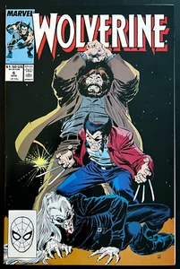 Wolverine #6 Hi-Grade John Buscema Todd McFarlane Back Cover Marvel 1989 - Picture 1 of 2