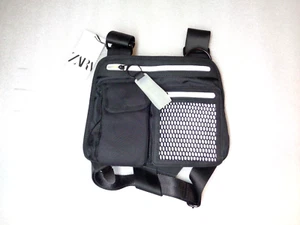 Zara - Men´s Bag Chest Accessory with Zips size M - Picture 1 of 6