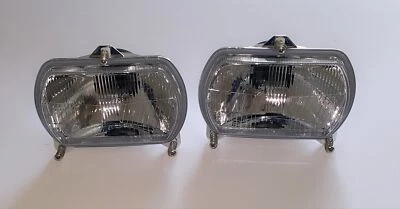 Scheinwerfer Set H4 für Case Fiat Eicher Ford MF Iseki Renault Kubota 140 x 90 - Bild 1 von 2