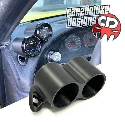 Dual gauge pod mount for 1994-2004 Mustang functional defrost vent - Image 1 of 4