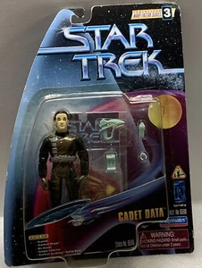 Modellino Cadet Data Warp Factor 3 '97 Playmates Star Trek Next Generation MOC TNG - Foto 1 di 4