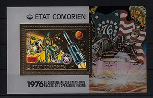 101358/ Komoren 1976 - Bl. 59 A - Raumfahrt - ** - M€ 55,00 - Picture 1 of 1