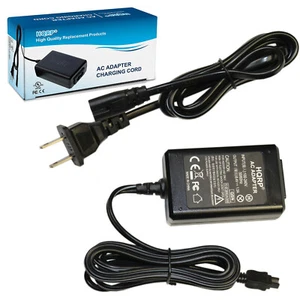 HQRP Netzadapter für Sony Handycam DCR-SX63 DCR-SX65 DCR-SX63E DCR-SX65E - Bild 1 von 8