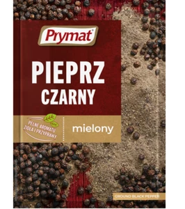 GROUND BLACK PEPPER 20G PRYMAT PIEPRZ CZARNY MIELONY 20G PRYMAT - Picture 1 of 1