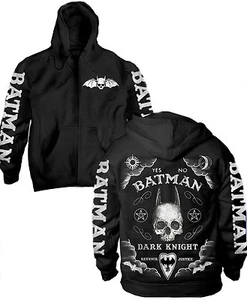Sudadera con Capucha Oficial DC Comics Batman Spirit Board Caballero Oscuro Adulto Cremallera - Imagen 1 de 1