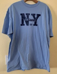 Billabong New York Vintage Men’s Light Blue T Shirt Size XL - Picture 1 of 5
