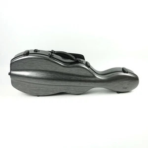 Liyin Hard Violin Case 4/4 Violin Case Carbon Fiber Composite GreyColor#VH-03 - Picture 1 of 6