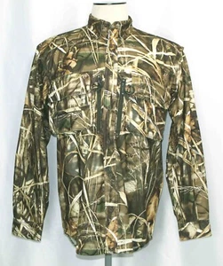 Cabelas Hunting Advantage Max-4 HD Camo Waterfowl Button Shirt Mens Size M - Picture 1 of 5