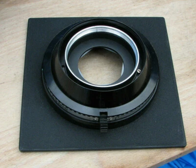 Sinar F & P earlier DB  size 3  mount auto & manual set lens board mount - Image 1 of 4