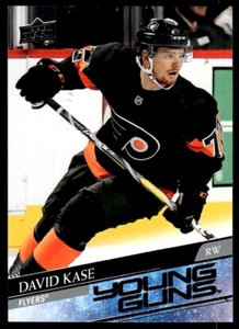 2020-21 Upper Deck Young Guns David Kase Rookie Philadelphia Flyers #493 R75