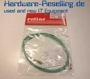 ROLINE 21.15.8703AR LWL Fibres de Verre Câble Réseau Duplex LC 3M Turquoise - Photo 1/1