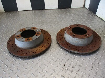 ROTOR DE FREIO A DISCO TRASEIRO ESQUERDO DIREITO 08 2008 PORSCHE CARRERA 911 - Imagem 1 de 4