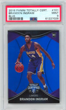 2016-17 Panini Totally Certified Rookies Blue /99 Brandon Ingram #101 PSA 9 RC