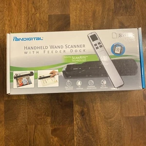Pandigital Handheld Wand Scanner with Feeder Dock Scan Rite Technology - Works - Picture 1 of 2