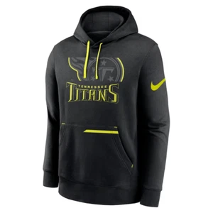 Tennessee Titans Hoodie Sweatshirt Nike Pullover Volt schwarz NFL Herren M Medium - Bild 1 von 2