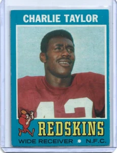 1971 Topps Football Card #26 Charlie Taylor-Washington Redskins - Picture 1 of 2