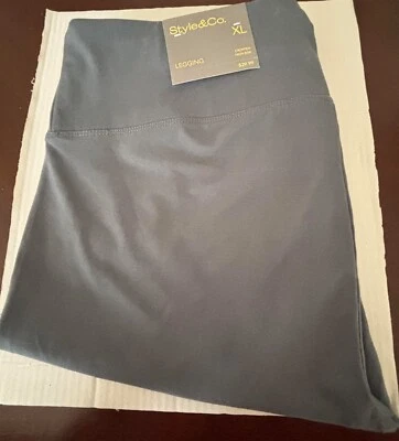 Style&Co. Legging recortado gris XL para mujer nuevo con etiquetas Foto 1 de 4
