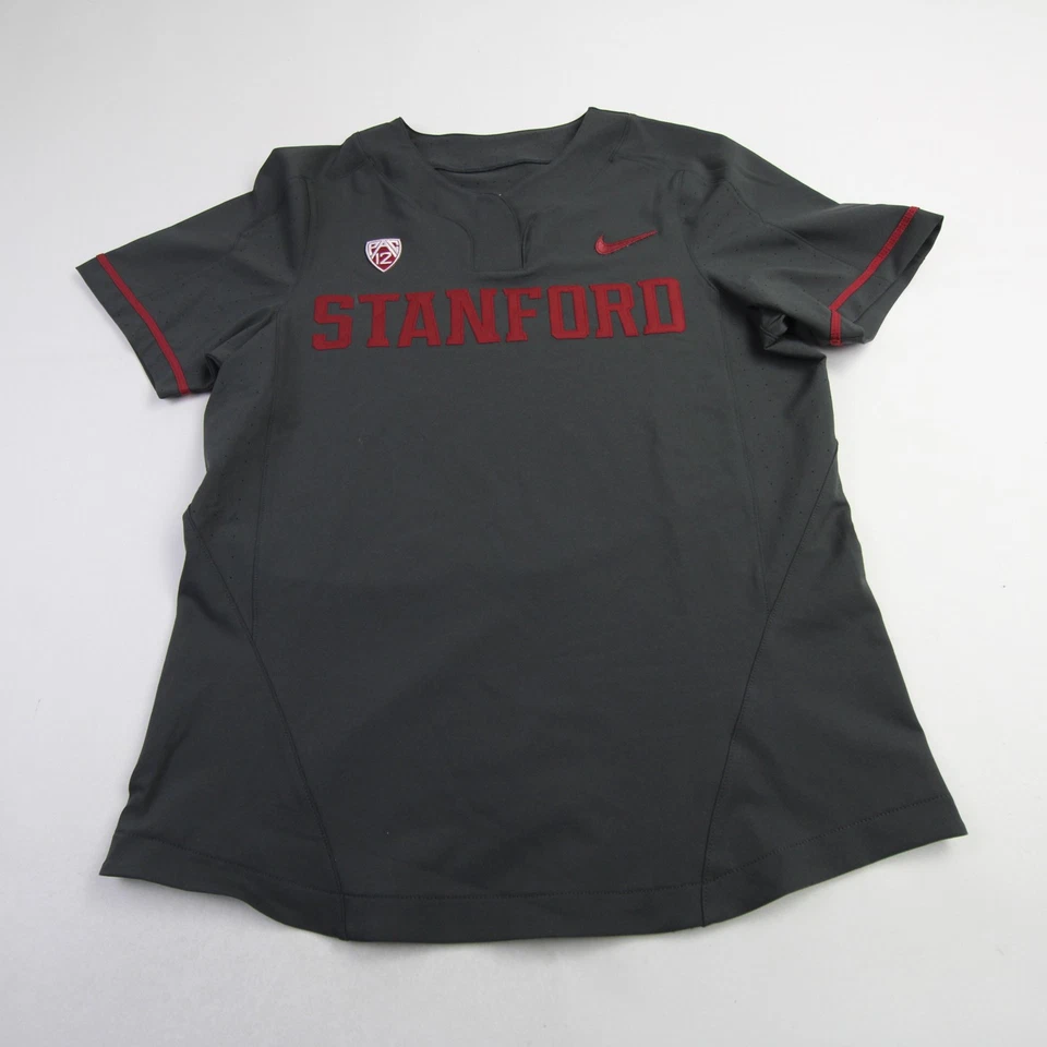 Stanford Cardinal Nike Game Jersey - Softball Women's Dark Gray Used - Image 1 of 1