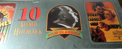 Alfred Hitchcock Film Classics Collection 10 VHS Movies New Sealed - Image 1 of 4