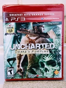 PLAY STATION 3 UNCHARTED DRAKE'S FORTUNE 2011 BLU RAY DISC (NOT FOR RESALE UPC) - Picture 1 of 3