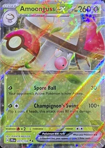 Pokemon TCG Amoonguss ex 011/159 Journey Together - Picture 1 of 1