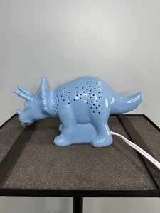 Dinosaur Table Lamp Blue Stegosaurus - Target Tested, Working Night Light - Picture 1 of 5