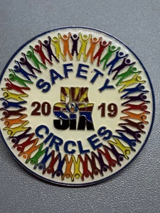 Amazon Peccy Pin Safety Circles 2019 PMK SIX PMX UNITY TEAM WORK  - Picture 1 of 7