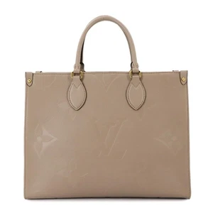 LOUIS VUITTON Monogram Empreinte Onthego MM Tote Shoulder Bag M45607 90286643 - Picture 1 of 9