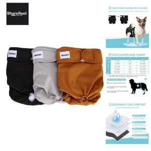 3 Stück Wiederverwendbare Hundewindeln, Hochsaugfähige, waschbare und umweltf... - Bild 1 von 9