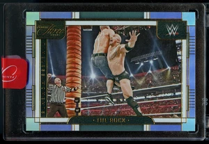 2024 Panini Three Count WWE - The Rock - Timeless Moments Purple 3/8 - No. 167 - Picture 1 of 2