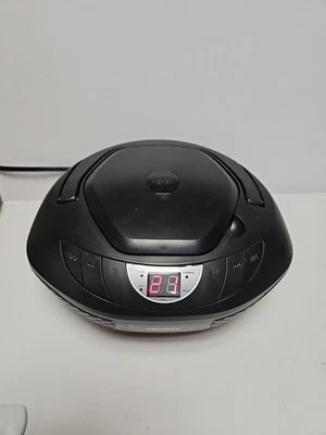 Reproductor de CD portátil modelo Jensen CD-475 con radio estéreo AM/FM Foto 1 de 4