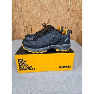 Zapatos deportivos DEWALT para hombre boro antideslizantes punta de aleación negro/amarillo talla 8,5 W - Imagen 1 de 9