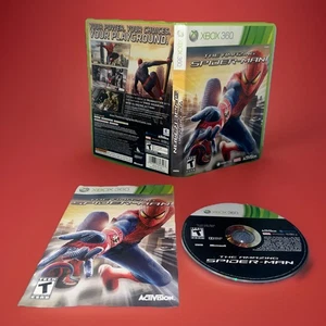The Amazing Spider-Man Microsoft Xbox 360 CIB completo di custodia + libro testato gioco - Foto 1 di 8