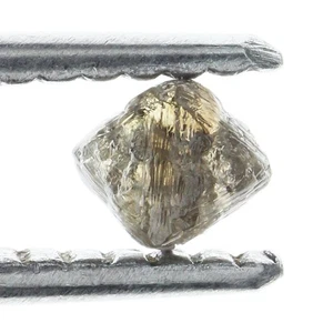 Octaedro Marrón Claro 4.37X4.26X3.19MM Natural Suelto 0.44 CARAT Diamante Áspero - Imagen 1 de 2