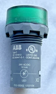 ABB CL2-502G LED Indicator Light, Green NEW - Picture 1 of 1