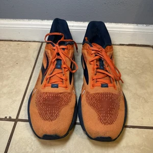 Brooks Launch 9 Zapatos Para Hombre Talla 12.5 Naranja Correr Caminar Gimnasio Cojín Tenis - Imagen 1 de 15