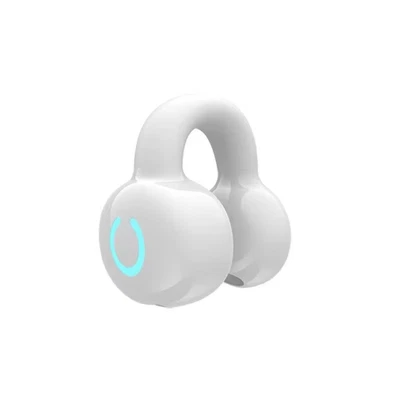 Auricolare Wireless Con Clip per Orecchio Bluetooth 5.3 Auricolare Singolo Auric - Immagine 1 di 4