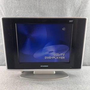 Sylvania LD155SC8 LCD TV/DVD Combo 15" Flatscreen HDTV Retro Gaming DVD NO WORK - Picture 1 of 19