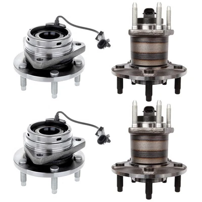 4pcs Wheel Hub Bearings Front Rear Left & Right For Chevrolet Cobalt 2009-2010 Foto 1 de 4