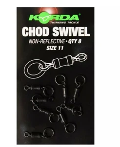Korda Chod Non Reflective Swivel Size 11 - Carp Fishing - Picture 1 of 3