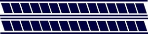 4" x 36" (2 in Set) LEFT Yamaha Racing Stripes Vinyl Decal for Trucks, etc. - Foto 1 di 2
