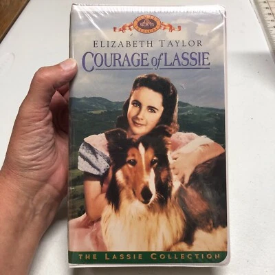 Courage of Lassie (VHS 1998 MGM/UA Clamshell) New Sealed 1946 Elizabeth Taylor  - Image 1 of 4