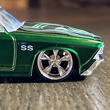 Jada DUB CITY BIG TIME MUSCLE 1969 Chevelle SS Green 1:64 Scale Diecast Loose